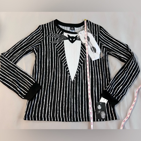 The Nightmare Before Christmas Jack‎ Men’s Halloween Pajama Top  Size Small NWT - Picture 2 of 8